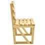 Banco de jardín de madera de pino impregnada 120 cm de vidaXL, Bancos de jardín - Ref: Foro24-315393, Precio: 65,24 €, Descue...
