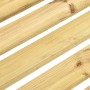 Banco de jardín de madera de pino impregnada 120 cm de vidaXL, Bancos de jardín - Ref: Foro24-315393, Precio: 65,24 €, Descue...