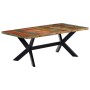 Mesa de comedor madera maciza reciclada 200x100x75 cm en Mesas de comedor | Comprar online en Foru.es
