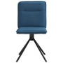 Sillas de comedor 4 unidades tela azul de , Sillas de comedor - Ref: Foro24-3315340, Precio: 203,91 €, Descuento: %