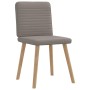 Sillas de comedor 6 unidades de tela gris taupe de , Sillas de comedor - Ref: Foro24-3315520, Precio: 300,10 €, Descuento: %
