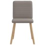 Sillas de comedor 6 unidades de tela gris taupe de , Sillas de comedor - Ref: Foro24-3315520, Precio: 300,10 €, Descuento: %