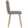 Sillas de comedor 6 unidades de tela gris taupe de , Sillas de comedor - Ref: Foro24-3315520, Precio: 300,10 €, Descuento: %