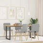 Sillas de comedor 4 uds tela gris nube de , Sillas de comedor - Ref: Foro24-3315253, Precio: 200,85 €, Descuento: %