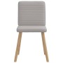 Sillas de comedor 4 uds tela gris nube de , Sillas de comedor - Ref: Foro24-3315253, Precio: 200,85 €, Descuento: %