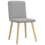 Sillas de comedor 6 uds tela gris nube de , Sillas de comedor - Ref: Foro24-3315576, Precio: 295,83 €, Descuento: %