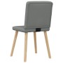Sillas de comedor giratorias 4 unidades tela gris oscuro de , Sillas de comedor - Ref: Foro24-3315298, Precio: 198,29 €, Desc...