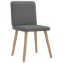 Sillas de comedor giratorias 4 unidades tela gris oscuro de , Sillas de comedor - Ref: Foro24-3315245, Precio: 202,58 €, Desc...