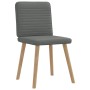 Sillas de comedor 6 unidades tela gris oscuro de , Sillas de comedor - Ref: Foro24-3315515, Precio: 302,69 €, Descuento: %