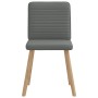 Sillas de comedor 6 unidades tela gris oscuro de , Sillas de comedor - Ref: Foro24-3315515, Precio: 302,69 €, Descuento: %