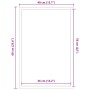 Felpudo marrón 40x60 cm de , Felpudos - Ref: Foro24-4105579, Precio: 12,38 €, Descuento: %