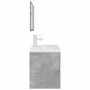 Set muebles de baño 2 piezas madera contrachapada gris hormigón de , Muebles de baño - Ref: Foro24-3324918, Precio: 253,72 €,...