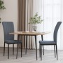 Sillas de comedor 2 unidades terciopelo gris oscuro en Sillas de comedor | Comprar online en Foru.es