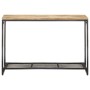 Mesa consola de madera maciza de mango 110x35x75 cm de , Mesas auxiliares - Ref: Foro24-320247, Precio: 125,51 €, Descuento: %