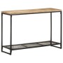 Mesa consola de madera maciza de mango 110x35x75 cm de , Mesas auxiliares - Ref: Foro24-320247, Precio: 125,51 €, Descuento: %
