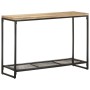 Mesa consola de madera maciza de mango 110x35x75 cm de , Mesas auxiliares - Ref: Foro24-320247, Precio: 125,51 €, Descuento: %