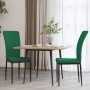 Sillas de comedor 2 unidades terciopelo verde oscuro en Sillas de comedor | Comprar online en Foru.es