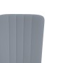 Sillas de comedor 4 unidades terciopelo gris claro en Sillas de comedor | Comprar online en Foru.es