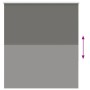 Estor Enrollable Opaco gris 125x150 cm Tela Ancho 121,6 cm de , Persianas y estores - Ref: Foro24-4011133, Precio: 24,33 €, D...