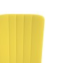 Sillas de comedor 4 uds terciopelo amarillo mostaza en Sillas de comedor | Comprar online en Foru.es