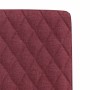 Sillas de comedor 4 unidades tela rojo tinto de , Sillas de comedor - Ref: Foro24-3315224, Precio: 201,72 €, Descuento: %