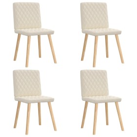 Sillas de comedor 4 unidades lino de , Sillas de comedor - Ref: Foro24-3315232, Precio: 210,48 €, Descuento: %