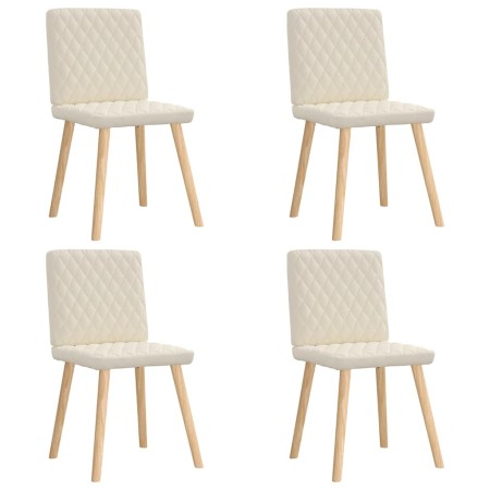 Sillas de comedor 4 unidades lino de , Sillas de comedor - Ref: Foro24-3315232, Precio: 210,48 €, Descuento: %