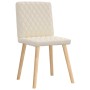 Sillas de comedor 4 unidades lino de , Sillas de comedor - Ref: Foro24-3315232, Precio: 210,48 €, Descuento: %