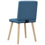 Sillas de comedor 6 unidades tela azul de , Sillas de comedor - Ref: Foro24-3315499, Precio: 301,37 €, Descuento: %