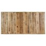 Mesa de comedor madera maciza de mango rugosa 140x70x75 cm en Mesas de comedor | Comprar online en Foru.es