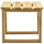 Garden lounger with impregnated pine wood table by vidaXL, Loungers - Ref: Foro24-315397, Price: 100,44 €, Discount: %