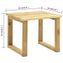 Garden lounger with impregnated pine wood table by vidaXL, Loungers - Ref: Foro24-315397, Price: 100,44 €, Discount: %