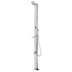 Ducha de jardín acero inoxidable 220 cm de vidaXL, Accesorios para piscinas y spa - Ref: Foro24-315939, Precio: 191,77 €, Des...