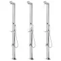 Ducha de jardín acero inoxidable 220 cm de vidaXL, Accesorios para piscinas y spa - Ref: Foro24-315939, Precio: 191,77 €, Des...