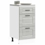 Mueble bajo de cocina porto gris sonoma madera reconstituida de , Armarios de cocina - Ref: Foro24-854226, Precio: 86,64 €, D...
