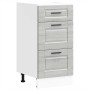 Mueble bajo de cocina porto gris sonoma madera reconstituida de , Armarios de cocina - Ref: Foro24-854226, Precio: 86,64 €, D...