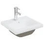 Built-in sink with white ceramic faucet 42x39x18 cm by vidaXL, Sinks - Ref: Foro24-148623, Price: 130,80 €, Discount: %