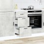 Mueble bajo de cocina porto gris cemento madera reconstituida de , Armarios de cocina - Ref: Foro24-854224, Precio: 83,70 €, ...