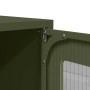Mueble para TV de acero verde oliva 68x39x60,5 cm de , Muebles TV - Ref: Foro24-853390, Precio: 79,29 €, Descuento: %