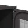 Mueble para TV de acero negro 68x39x60,5 cm de , Muebles TV - Ref: Foro24-853386, Precio: 66,16 €, Descuento: %