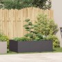 Jardinera de acero laminado en frío negro 120x80x40 cm de , Maceteros y jardineras - Ref: Foro24-860745, Precio: 97,08 €, Des...