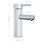 Lavabo empotrado con grifo cerámica blanco 42x39x18 cm de vidaXL, Lavabos - Ref: Foro24-148623, Precio: 140,13 €, Descuento: %
