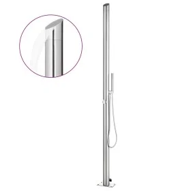 Stainless steel garden shower 220 cm by vidaXL, Pool and spa accessories - Ref: Foro24-315942, Price: 219,12 €, Discount: %