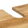 Conjunto de muebles de baño 4 piezas madera maciza de mango de , Muebles de baño - Ref: Foro24-3310137, Precio: 331,12 €, Des...