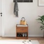 Banco de recibidor SANDNES madera maciza de pino 45x40x50 cm de , Bancos para recibidores y almacenamiento - Ref: Foro24-4010...