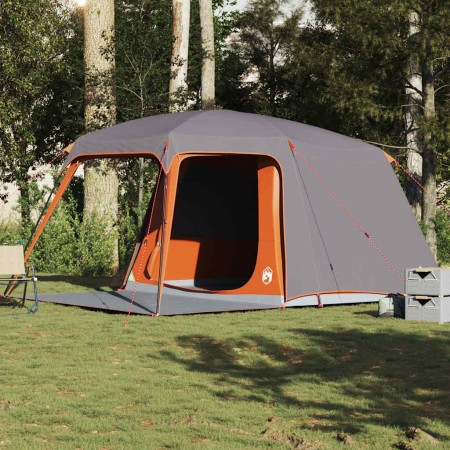 Tienda de campaña on porche 5 personas impermeable gris naranja de , Tiendas de campaña - Ref: Foro24-4009583, Precio: 212,25...