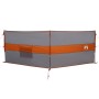 Cortaviento de camping impermeable gris naranja 344x120 cm de , Paravientos - Ref: Foro24-4009653, Precio: 26,96 €, Descuento: %