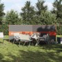 Cortaviento de camping impermeable gris naranja 344x120 cm de , Paravientos - Ref: Foro24-4009653, Precio: 26,96 €, Descuento: %