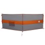 Cortaviento de camping impermeable gris naranja 344x120 cm de , Paravientos - Ref: Foro24-4009653, Precio: 26,96 €, Descuento: %