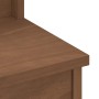 Perchero de entrada SANDENS 45x40x159,5cm madera maciza de pino de , Bancos para recibidores y almacenamiento - Ref: Foro24-4...